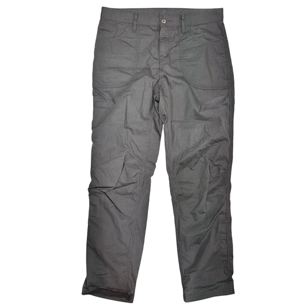 Patagonia Womens Granite Park Pants Gray Organic Hiking Casual 55470 Size 14